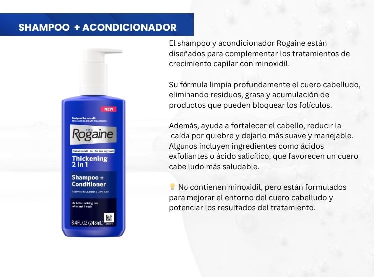 ROGAINE 2-IN-1 SHAMPOO Y CONDITIONER - 2