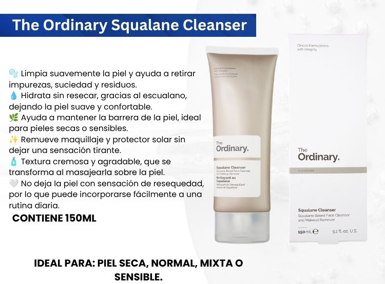 THE ORDINARY SQUALANE CLEANSER - 150ML - 2