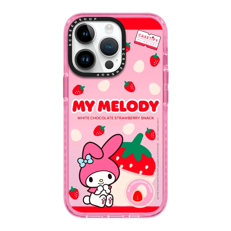 CASE IPHONE 15 PRO MY MELODY STRAWBERRY - 1