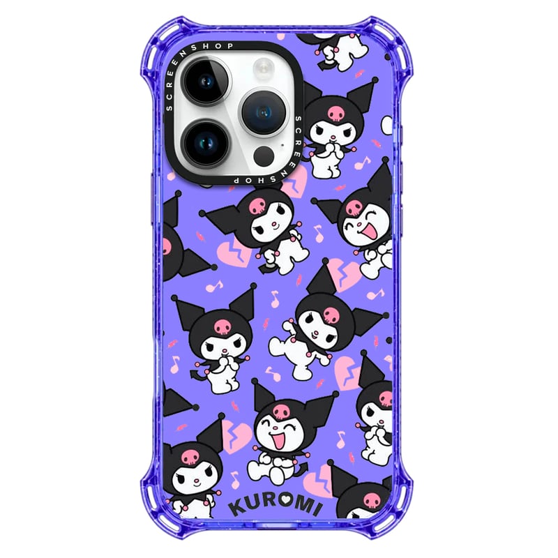 CASE BUMPER IPHONE 11 KUROMI LILA - 1