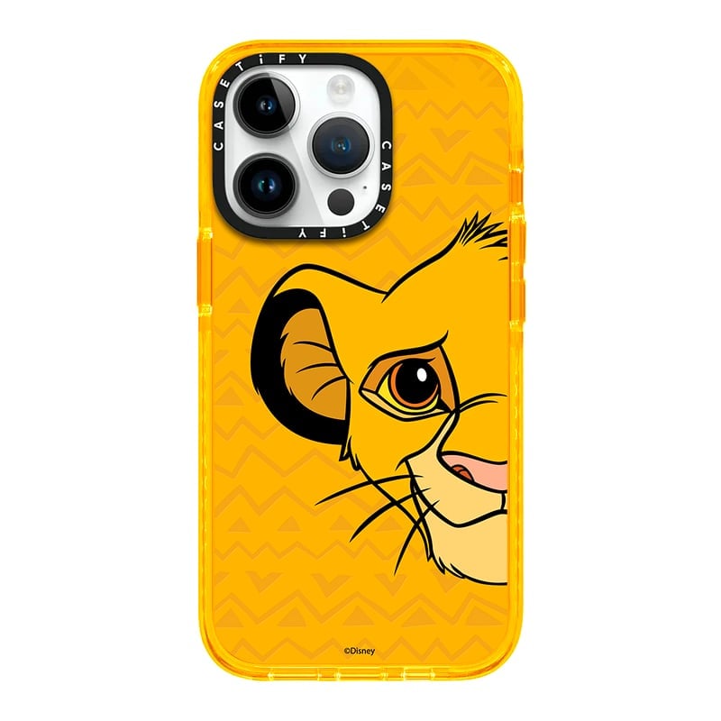 CASE IPHONE 11 REY LEÓN SIMBA NARANJA - 1