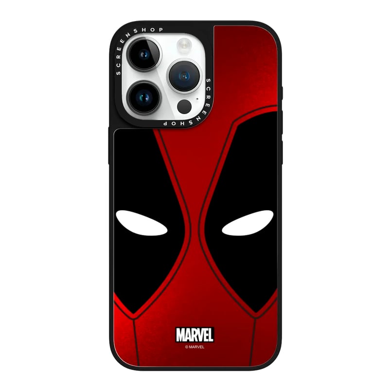CASE MIRROR IPHONE 13 PRO MAX DEADPOOL MASK - 1