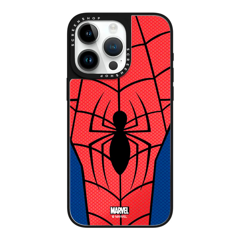 CASE MIRROR IPHONE 14 PRO MAX SPIDER TRAJE - 1