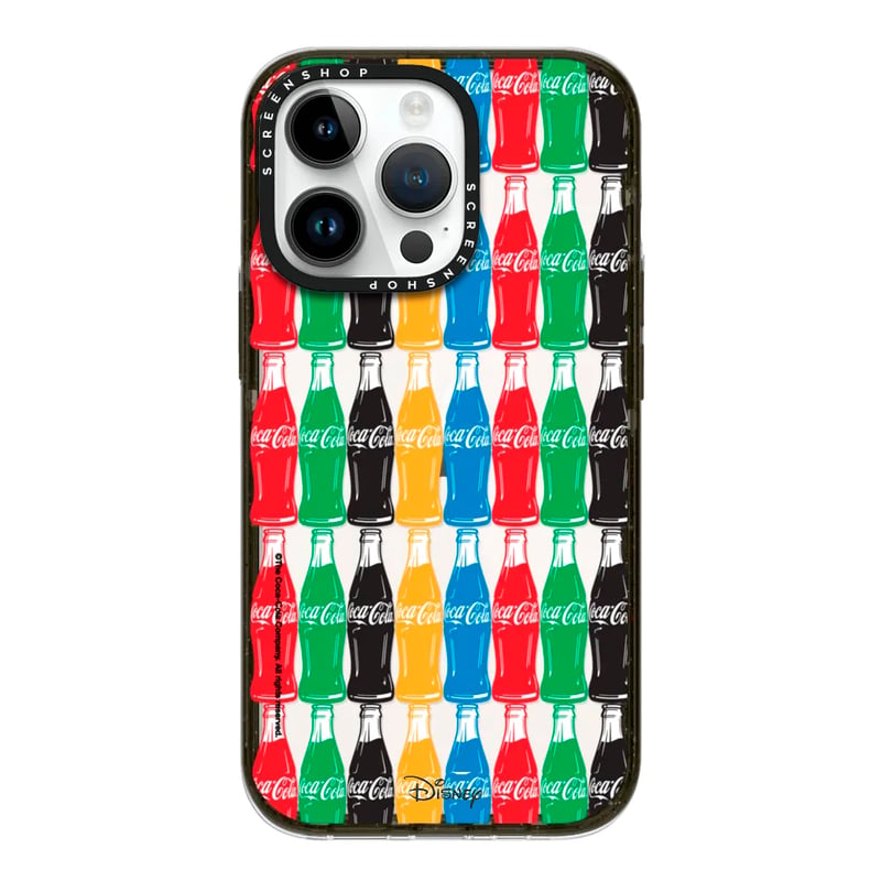 CASE IPHONE 14 PRO COCA COLA CLASSIC TRANSPARENTE - 1
