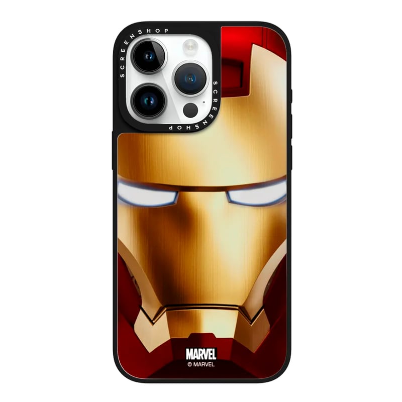 CASE MIRROR IPHONE 14 PRO MAX IRON MAN MASK - 1