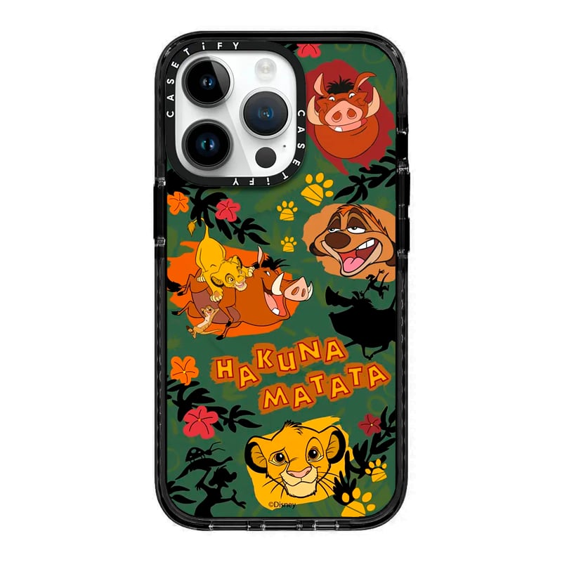 CASE IPHONE 15 PRO HAKUNA MATATA NEGRO - 1