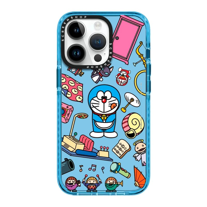 CASE IPHONE 13 Y 14 DORAEMON MAGIC POCKET - 1