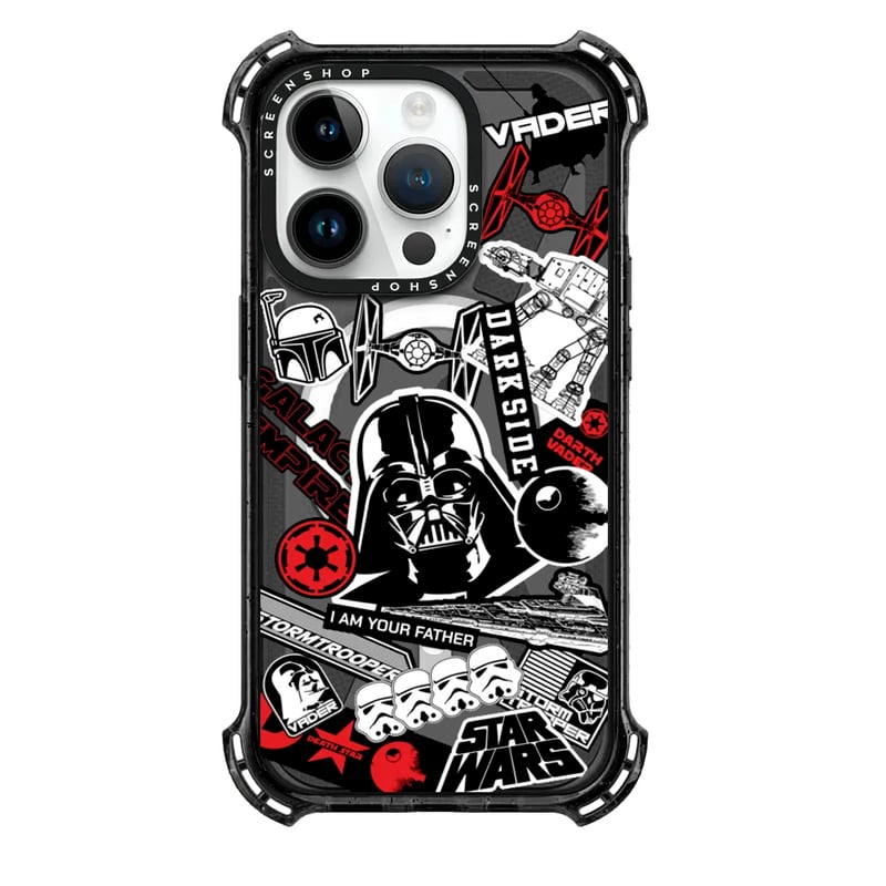 CASE BUMPER MAGSAFE IPHONE 13 PRO MAX S WARS DARK SIDE NEGRO - 1