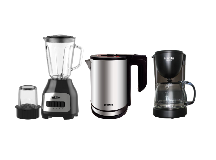 TRICOMBO LICUADORA BL-600+CAFETERA VICENZA  +HERVIDOR INOX 18 PLUS - 1