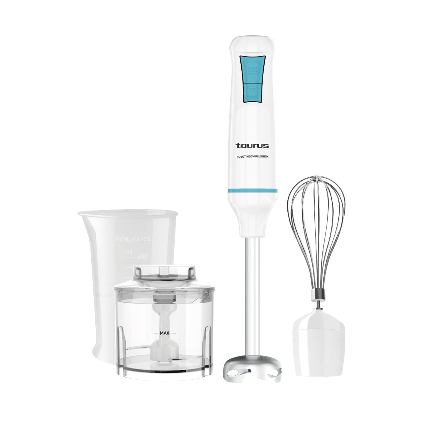 BATIDORA DE INMERSIÓN TAURUS MOD. ROBOT 1000 PLUS INOX - 1