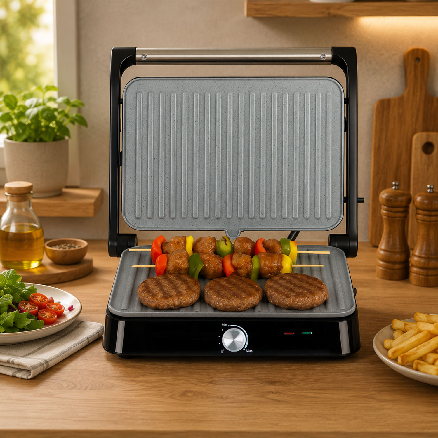 FREIDORA DE AIRE MOD. SILVER FRYER II + GRILL MOD. ASTERIA II + EXPRIMIDOR MOD. CITRUS GLASS - 9