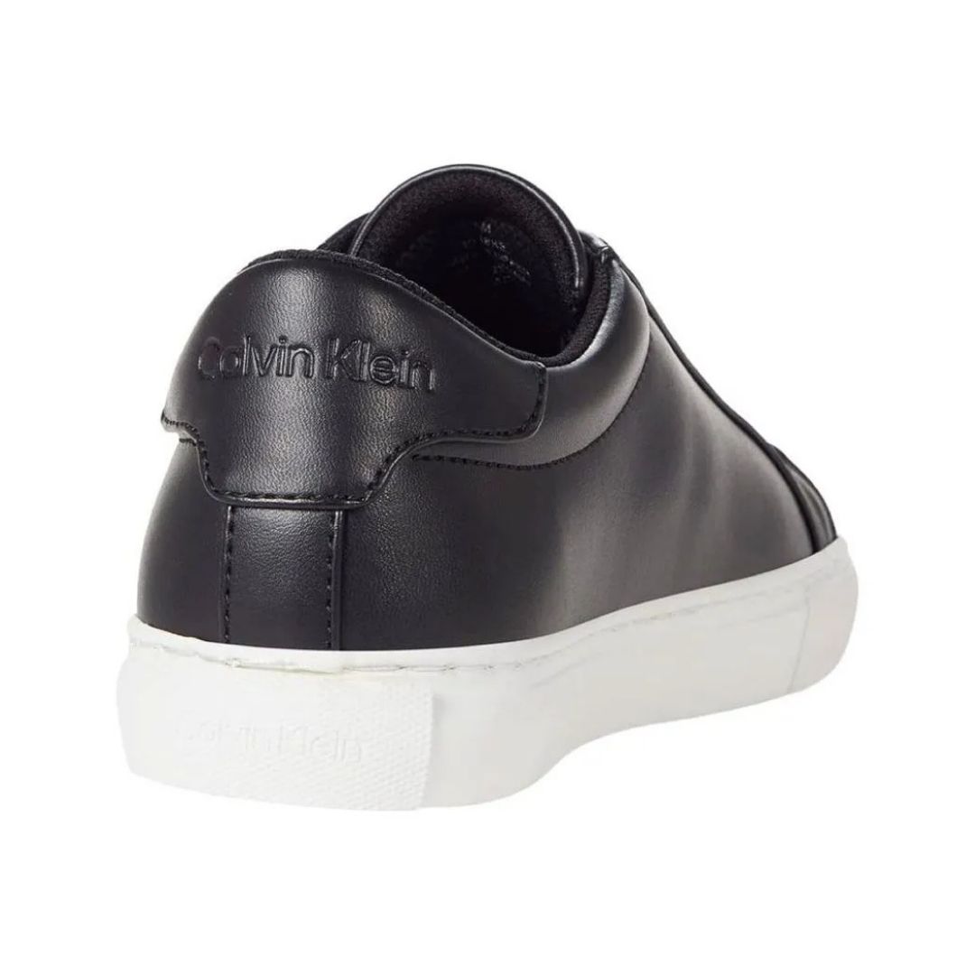 ZAPATILLAS MUJER CALVIN KLEIN NEGRO CABRE CON LOGOTIPO EN EL LATERAL - 6