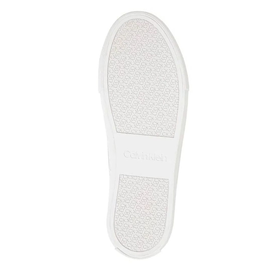 ZAPATILLAS MUJER CALVIN KLEIN NEGRO CABRE CON LOGOTIPO EN EL LATERAL - 7
