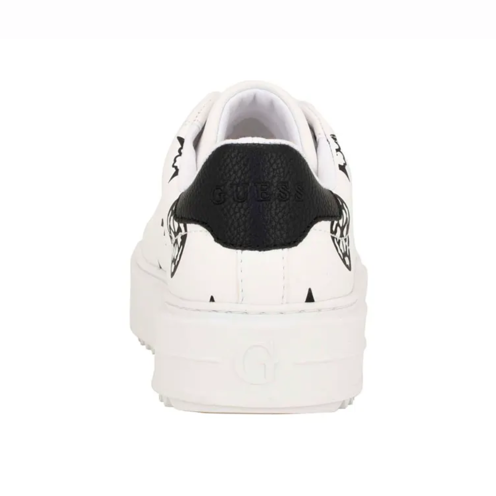 ZAPATILLAS GUESS MUJER DENESA BLANCO MONOGRAMA QUATTRO G URBANAS - 4