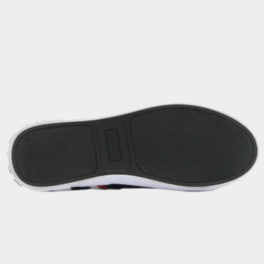 ZAPATILLAS TOMMY HILFIGER HOMBRE RAMUS LOGO HILFIGER FRANJA TRICOLOR LATERAL - 6