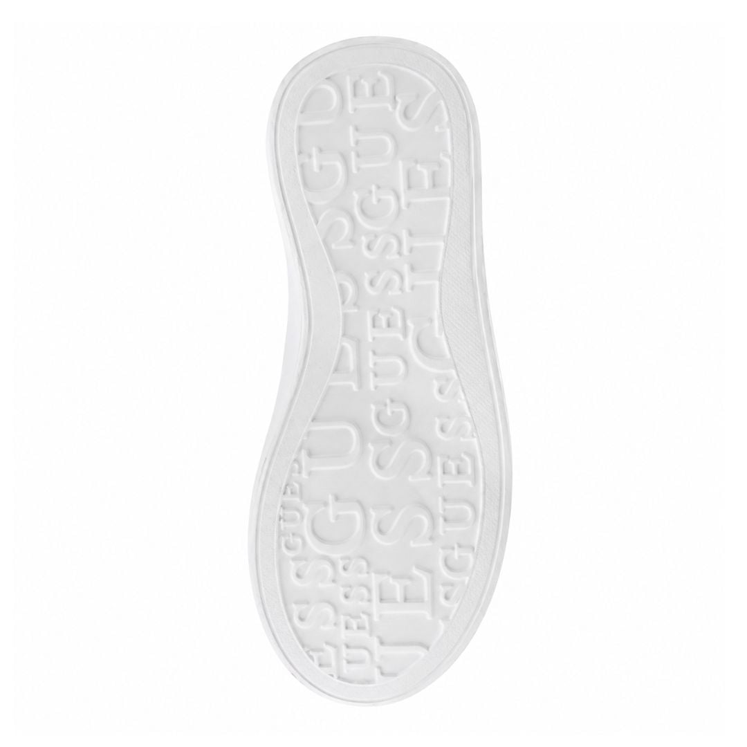 ZAPATILLAS GUESS MUJER CLEVA MONOGRAMA QUATTRO G PLATAFORMA BLANCO - 5