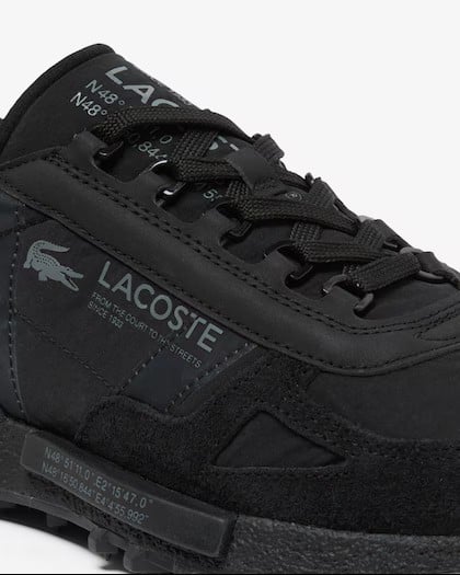 ZAPATILLAS LACOSTE HOMBRE LOGO ELITE ACTIVE SUELA TEXTURIZADA PANELES DE GAMUZA Y NYLON - 6