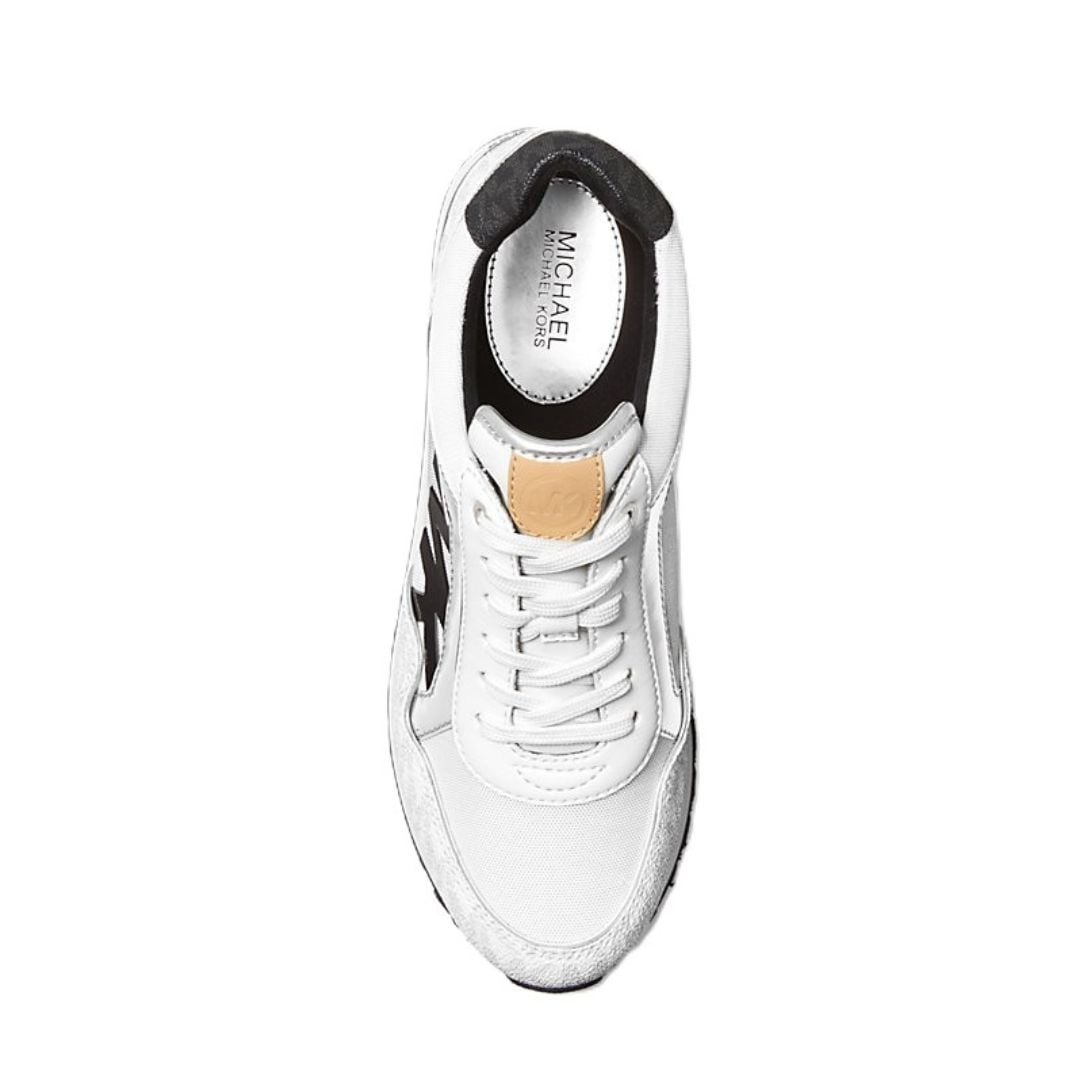 ZAPATILLAS MICHAEL KORS MUJER MADDY BLANCO LOGO MONOGRAMA MK - 5