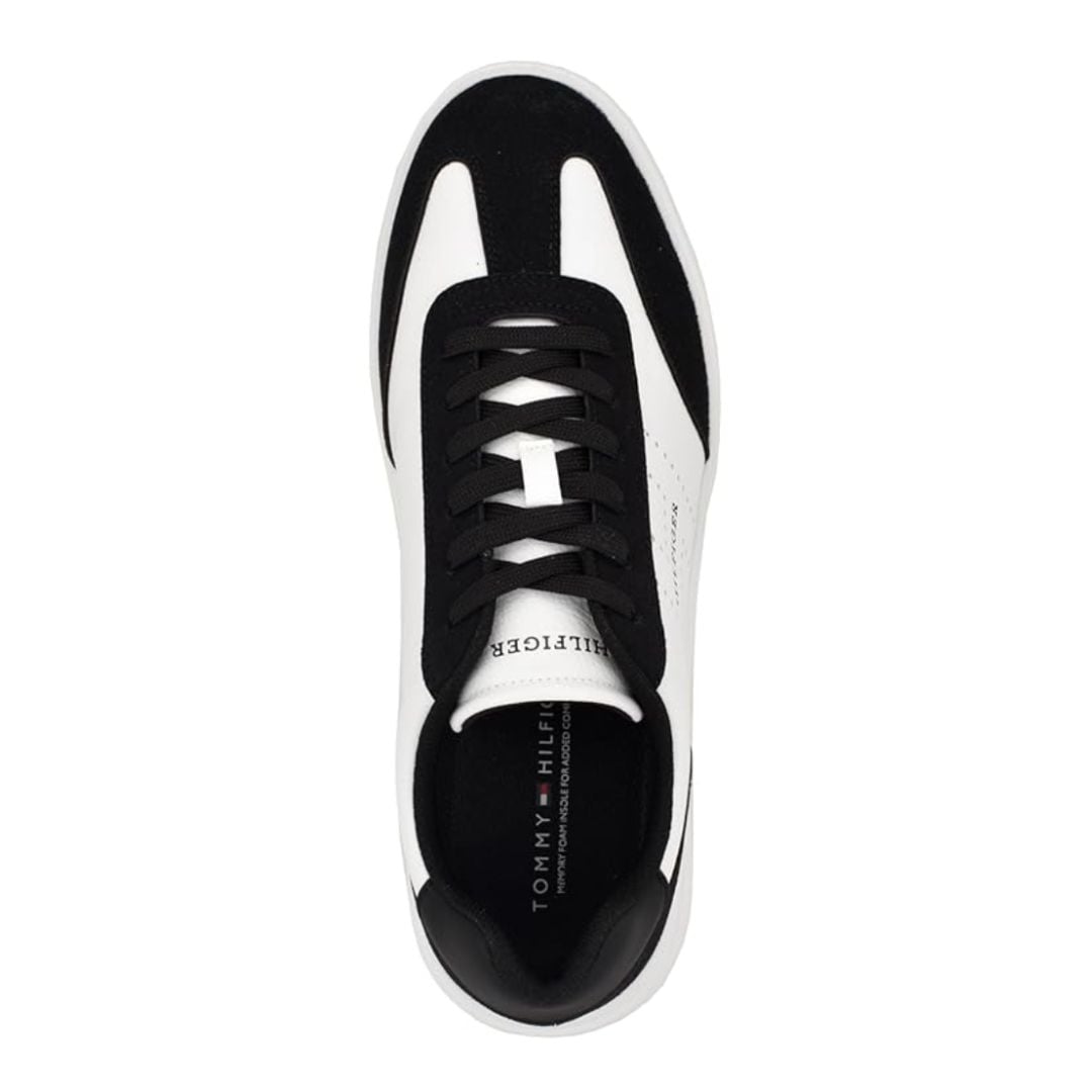 ZAPATILLAS TOMMY HILFIGER HOMBRE CHAFIK BLANCO NEGRO URBANO CASUAL - 4