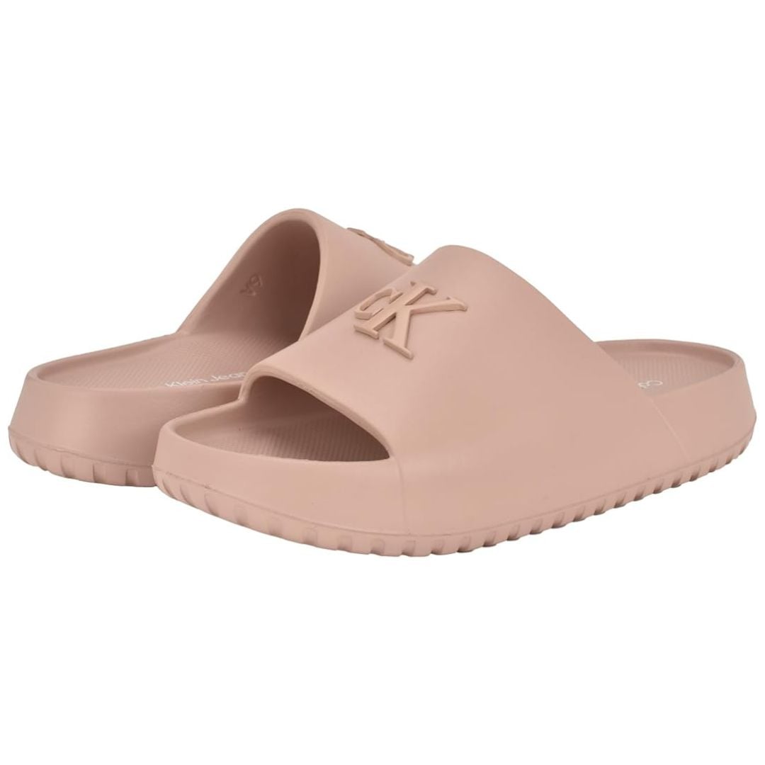 SANDALIAS CALVIN KLEIN MUJER NANZEY LOGOTIPO CK EN RELIEVE - 1
