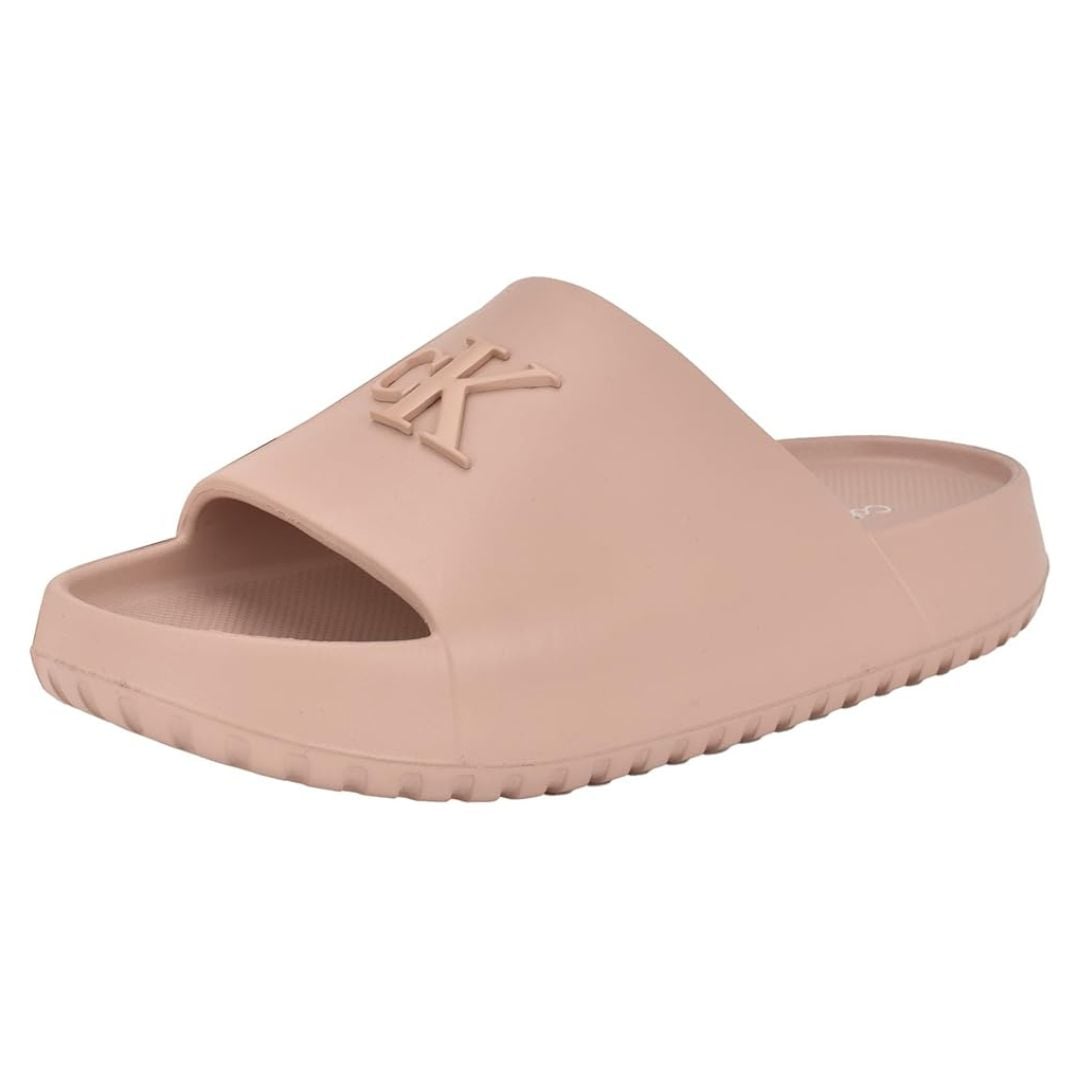 SANDALIAS CALVIN KLEIN MUJER NANZEY LOGOTIPO CK EN RELIEVE - 2