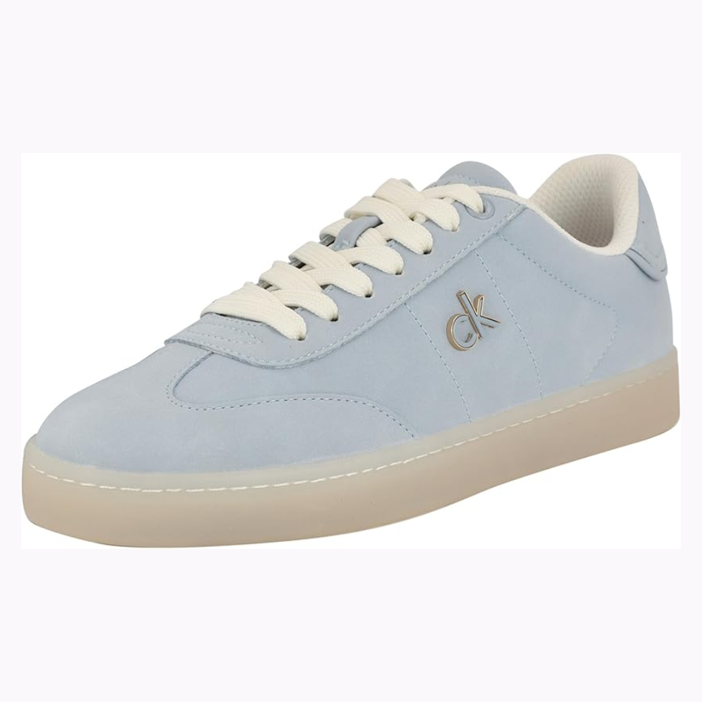 ZAPATILLAS CALVIN KLEIN MUJER NICALA CELESTE LOGO CK LATERAL DISEÑO URBANO - 2