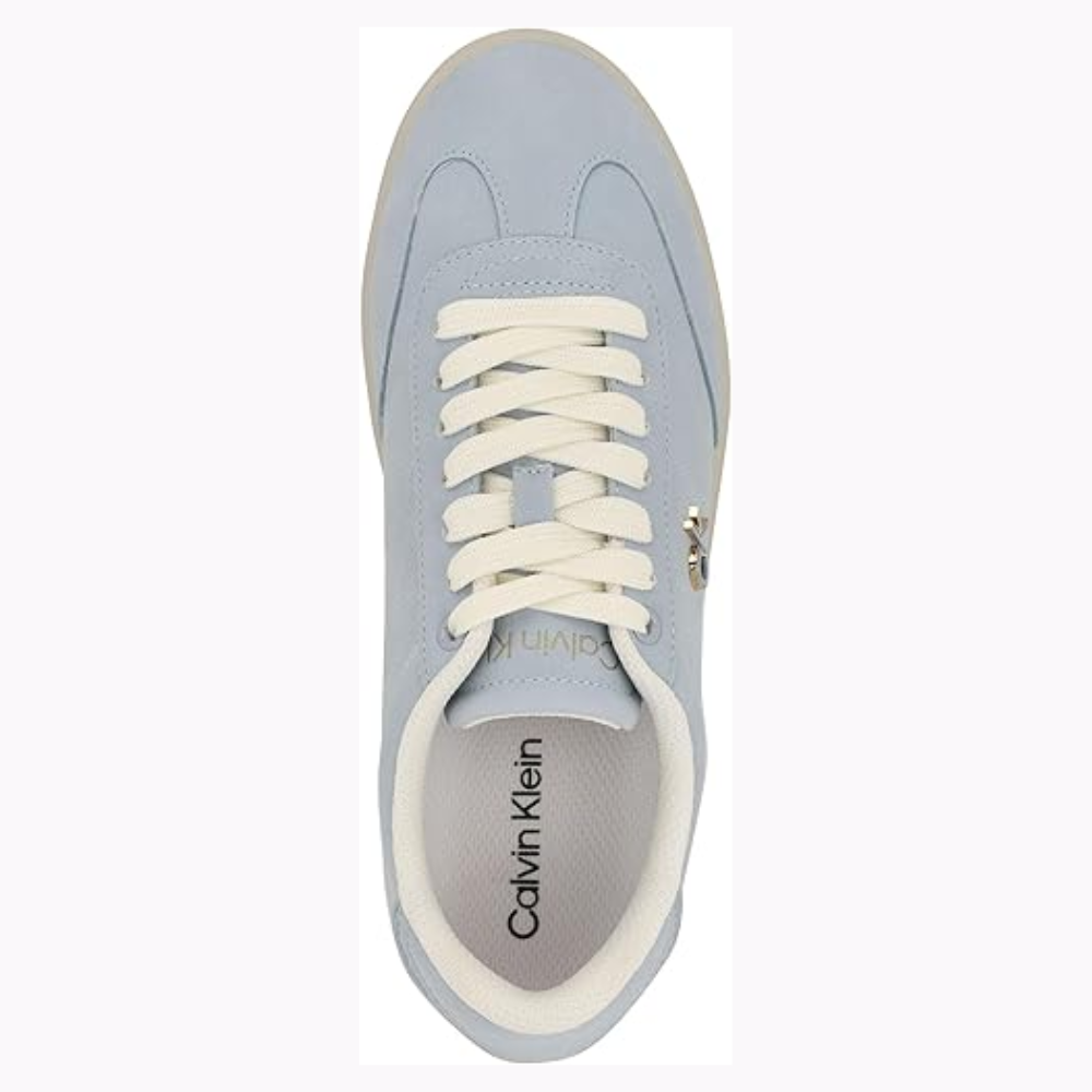 ZAPATILLAS CALVIN KLEIN MUJER NICALA CELESTE LOGO CK LATERAL DISEÑO URBANO - 3