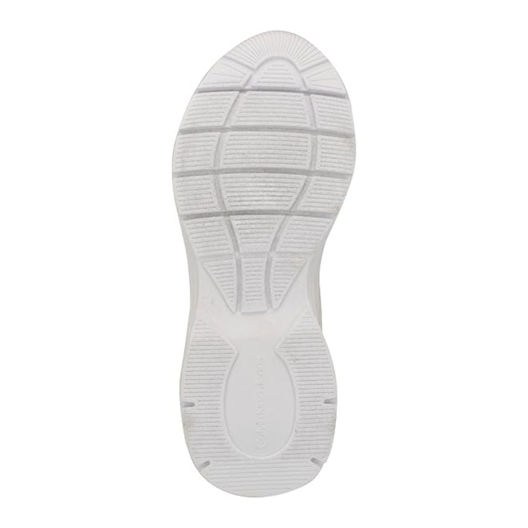 ZAPATILLAS CALVIN KLEIN MUJER CAIUS BLANCO LOGOTIPO CK ALTO RELIEVE - 3