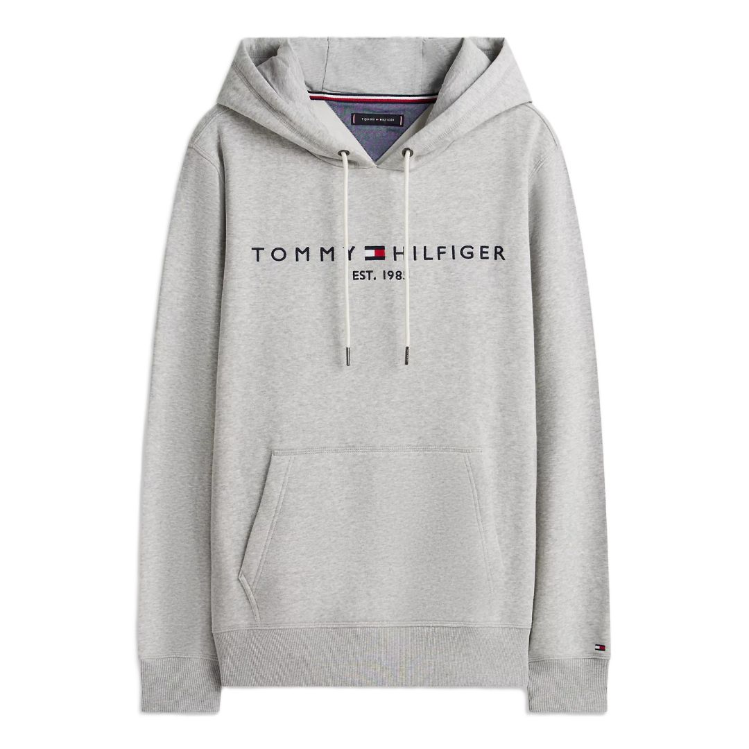 POLERA TOMMY HILFIGER HOMBRE LOGO BORDADO REGULAR FIT CON CAPUCHA - 5