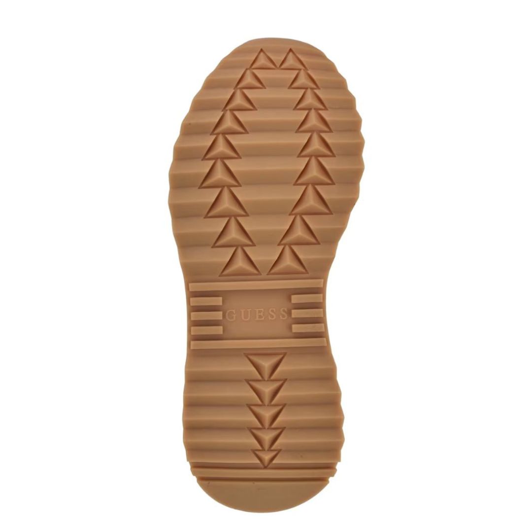 ZAPATILLAS GUESS MUJER KOYAA BLANCO LOGO QUATTRO G DORADO URBANAS - 5