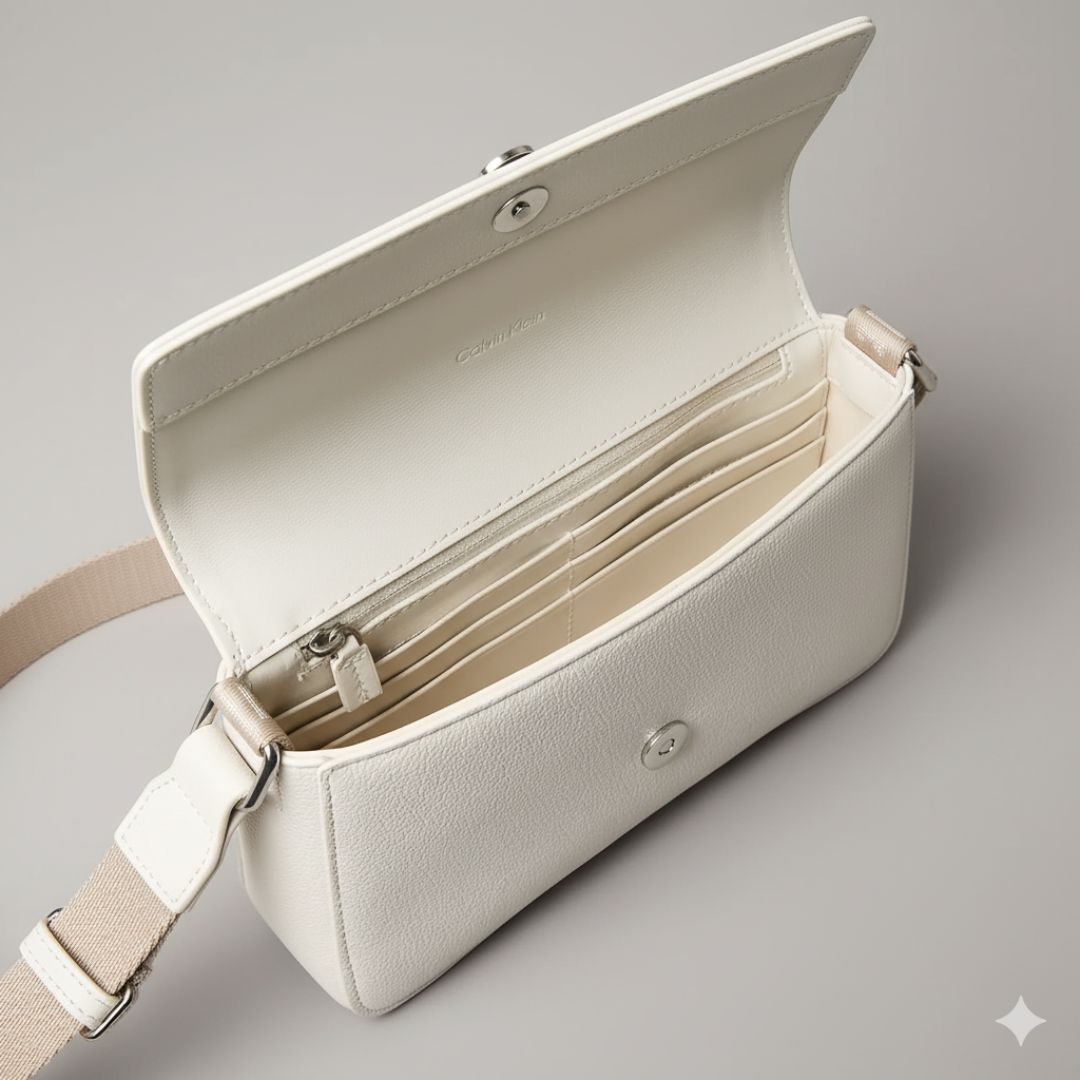 CARTERA CALVIN KLEIN MUJER ALL DAY LOGO CK CROSSBODY AJUSTABLE - 3