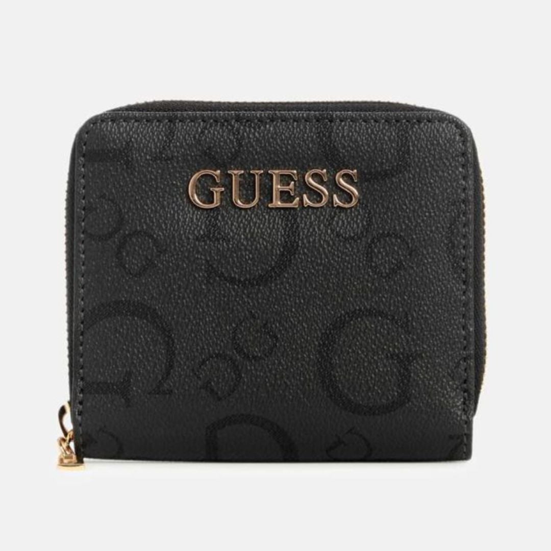 BILLETERA GUESS MUJER ASTRA LOGO MONOGRAMA CON CIERRE Y TARJETERO COMPACTO - 1