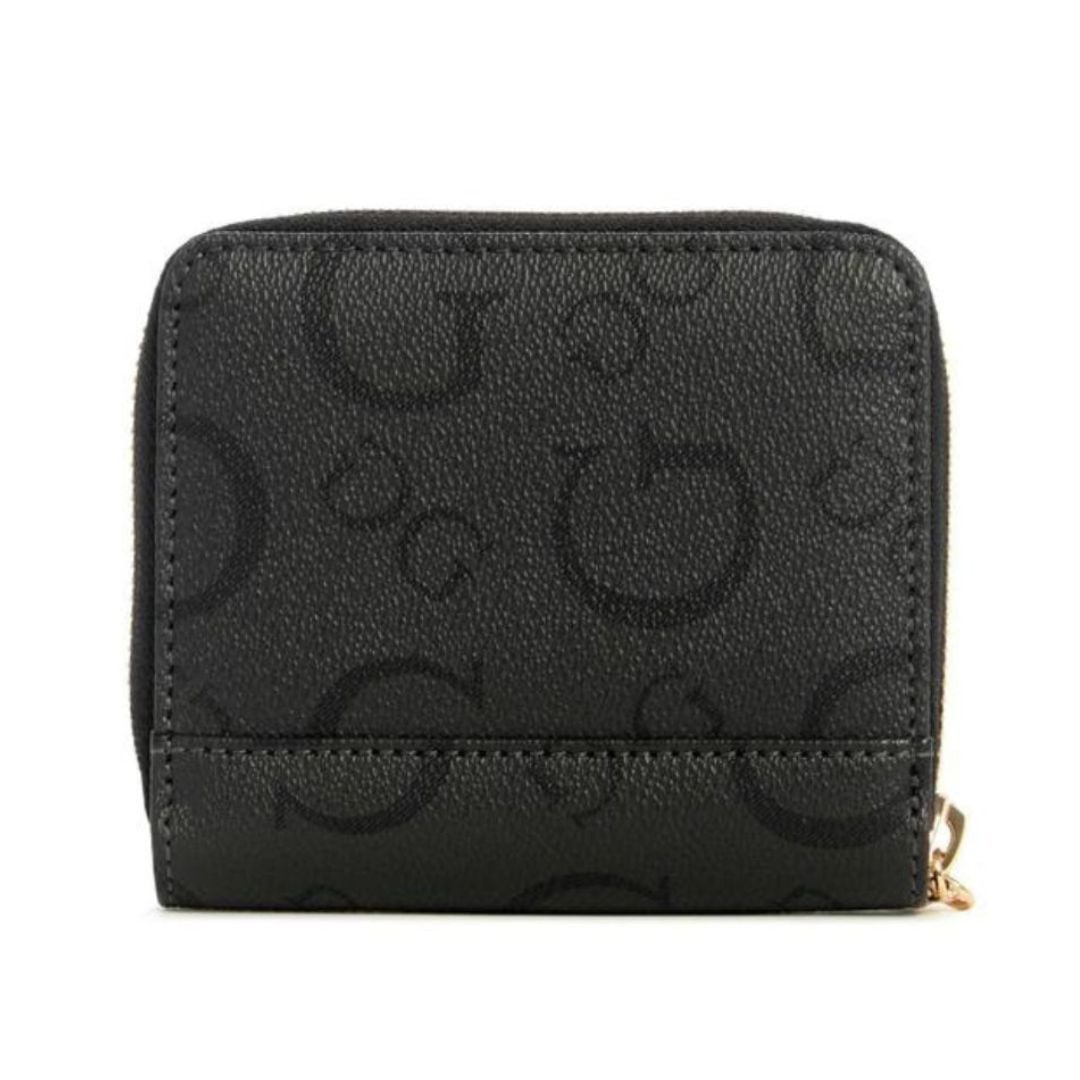 BILLETERA GUESS MUJER ASTRA LOGO MONOGRAMA CON CIERRE Y TARJETERO COMPACTO - 2