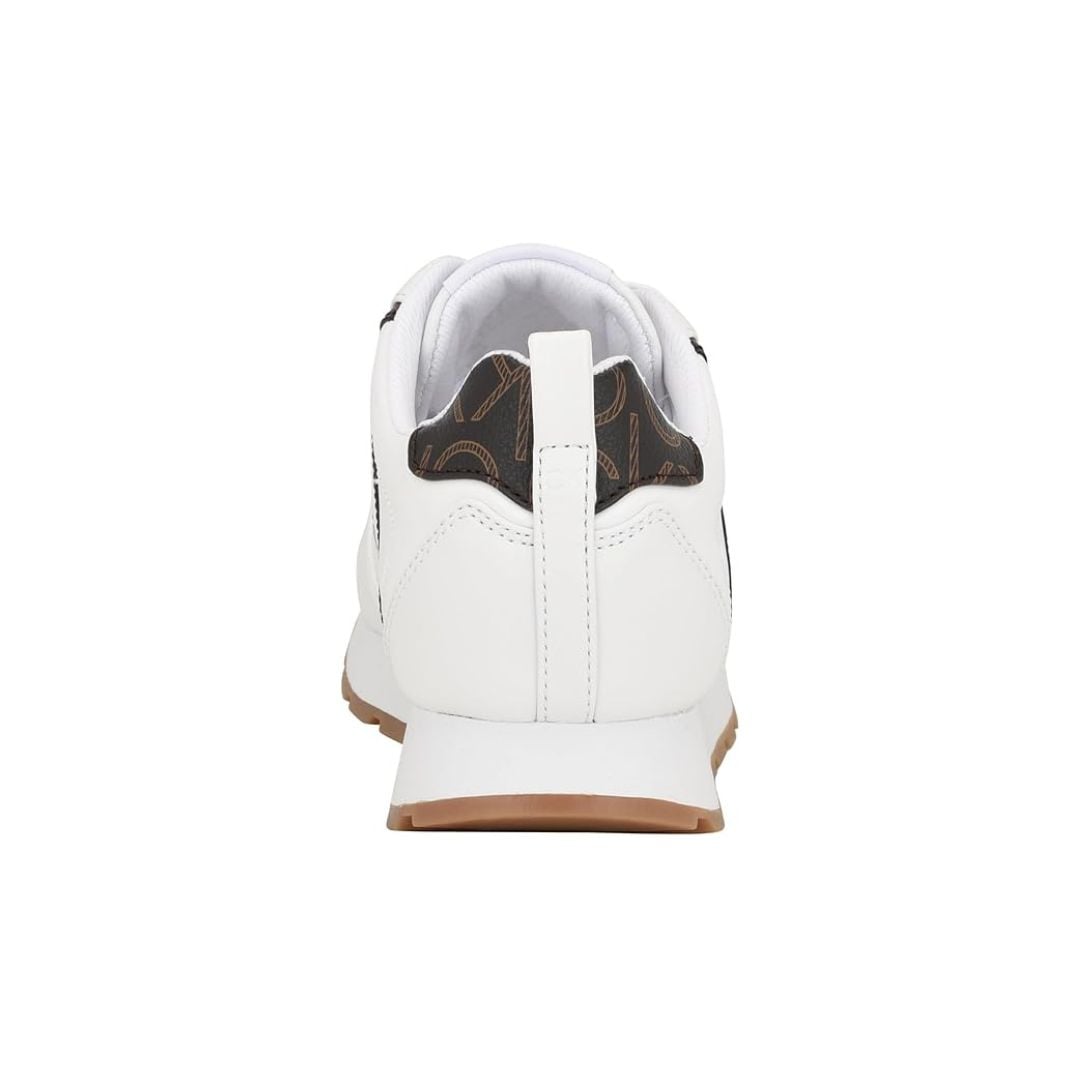 ZAPATILLAS CALVIN KLEIN MUJER CARLLA LOGO MONOGRAMA MARRÓN PLATAFORMA ESTILO URBANO - 3
