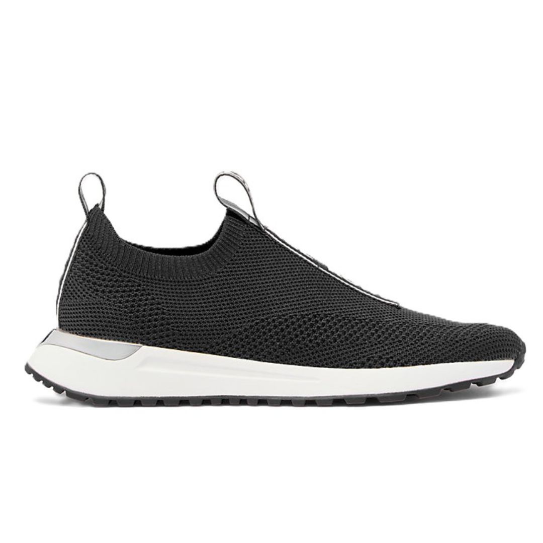 ZAPATILLAS MICHAEL KORS MUJER BODIE KNIT NEGRO DISEÑO SLIP ON - 2
