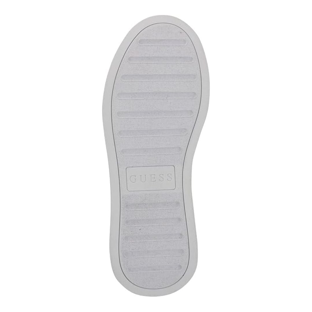 ZAPATILLAS GUESS HOMBRE WULFRED BLANCO LOGO MONOGRAMA ESTILO URBANO - 5
