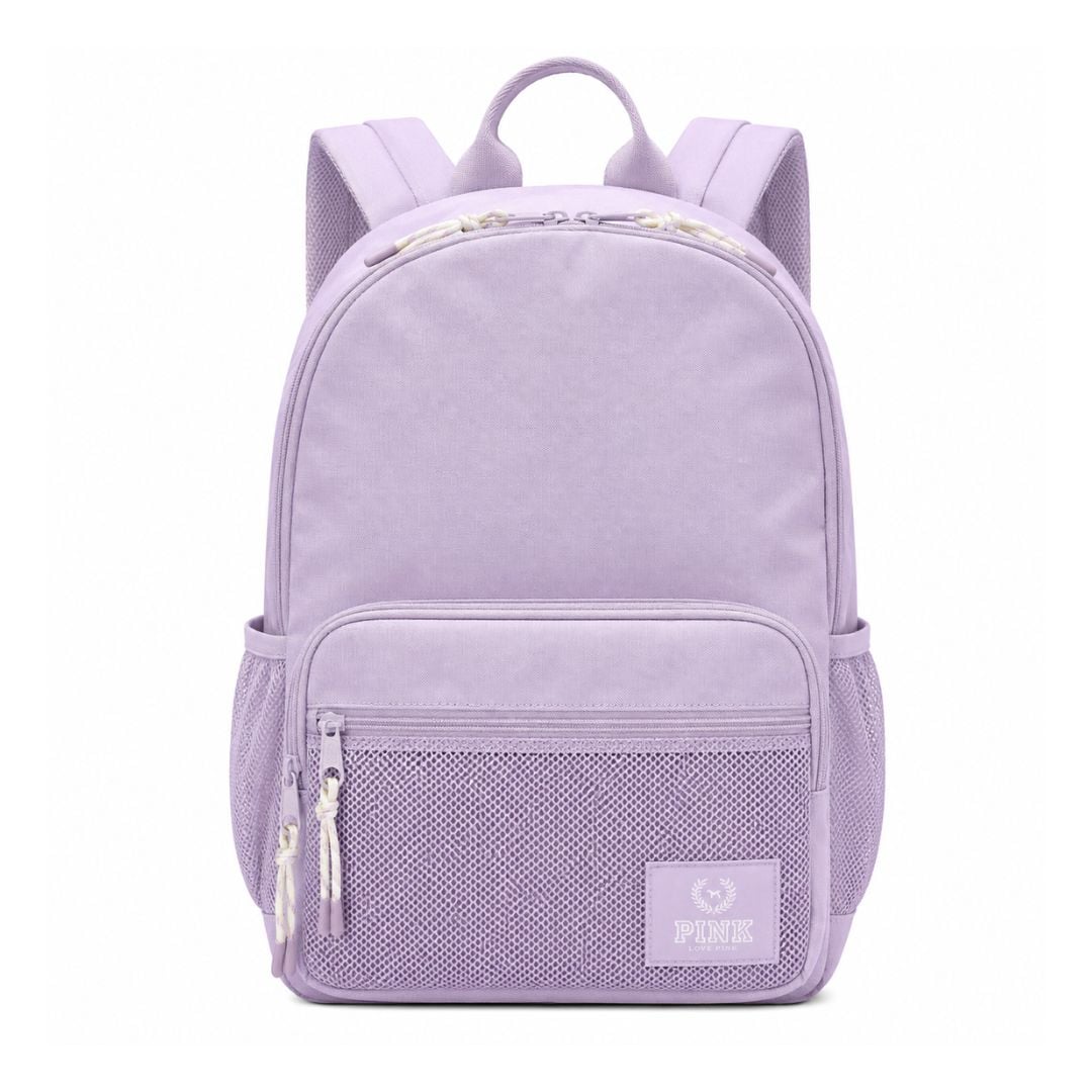 MOCHILA PINK VICTORIA'S SECRET MUJER CANVAS LILA - 1