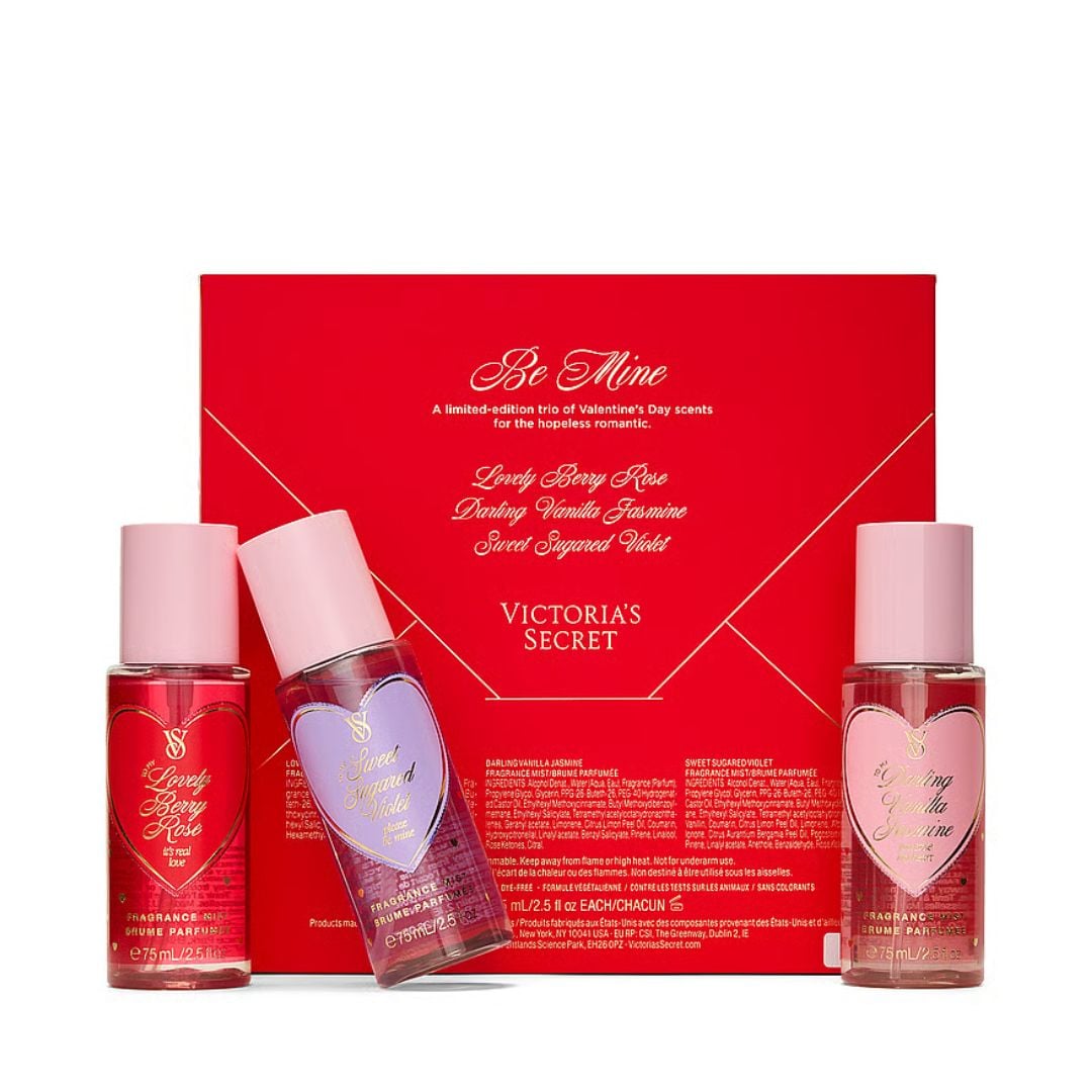 SET VICTORIA’S SECRET MUJER BE MINE 3 MINI BODY MIST CAJA REGALO - 2