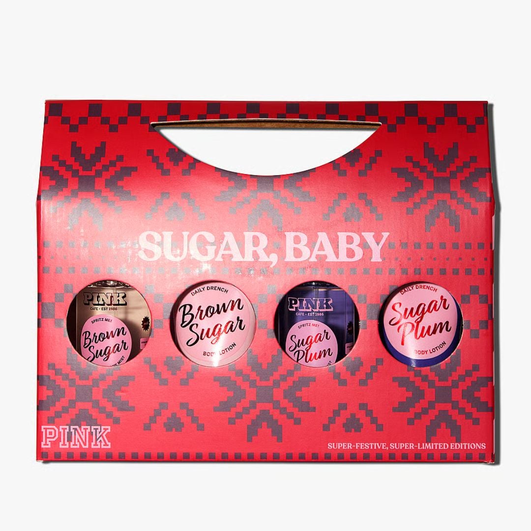 SET VICTORIA’S SECRET MUJER 4 PIEZAS BODY MIST Y CREMA CORPORAL CAJA REGALO - 2