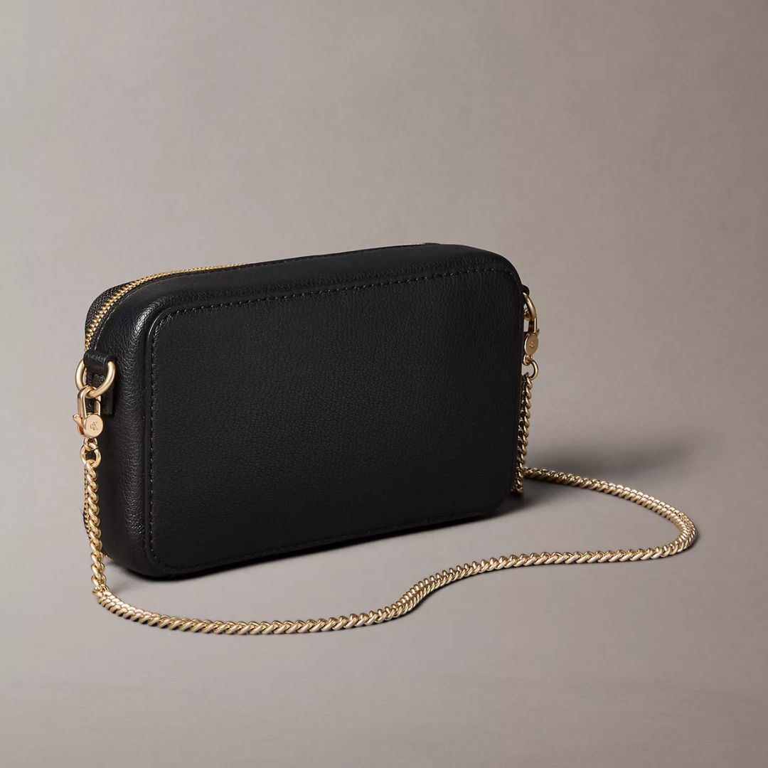 CARTERA CALVIN KLEIN MUJER CAMERA BAG MINIMAL LOGO CK NEGRO CROSSBODY - 2