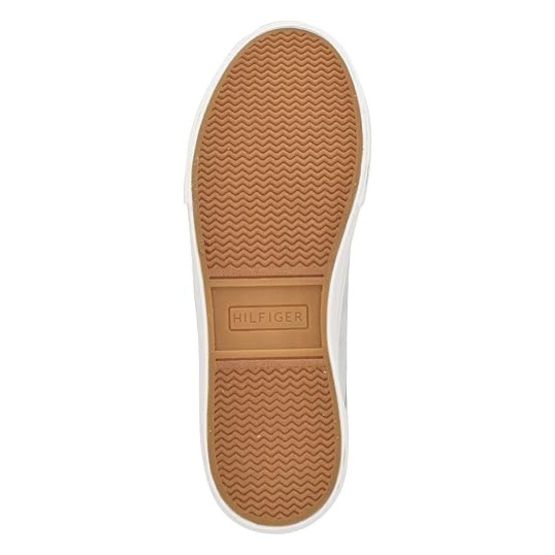 ZAPATILLAS TOMMY HILFIGER MUJER BADRIA AZUL PLATAFORMA FRANJAS LOGO TH - 5