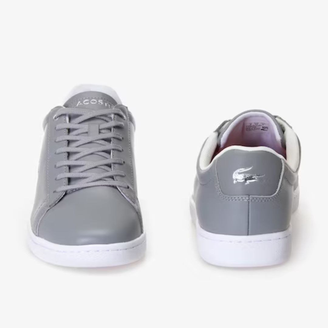 ZAPATILLAS LACOSTE HOMBRE HYDEZ GRIS SNEAKERS URBANAS CUERO - 6