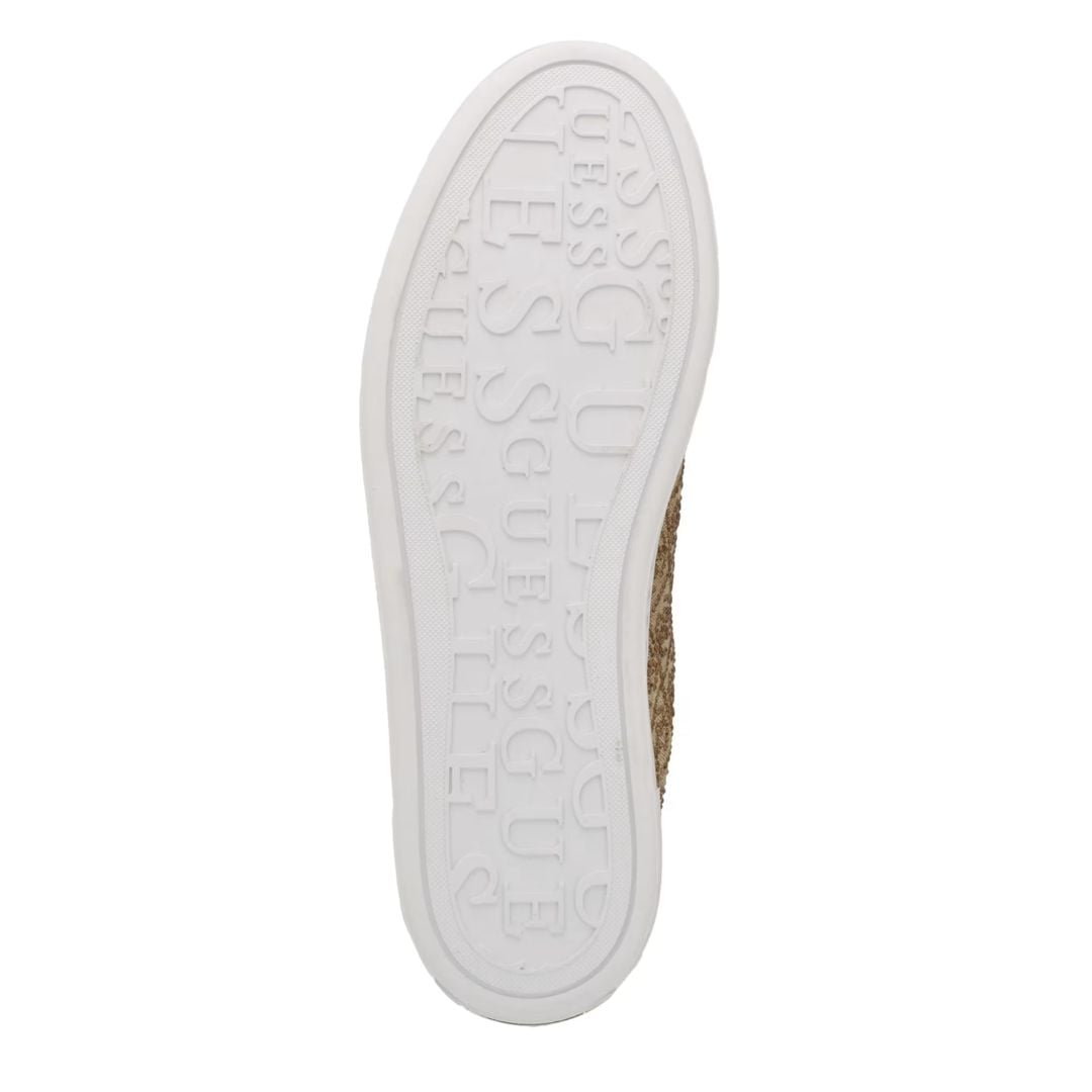 ZAPATILLAS GUESS MUJER GELSEN LOGO RHINESTONE BRONCE URBANAS - 6