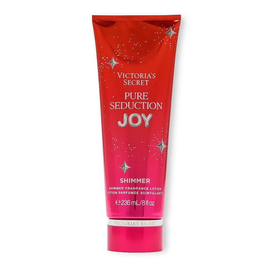 LOCIÓN VICTORIA'S SECRET PURE SEDUCTION JOY SHIMMER LOTION MUJER 236ML - 1