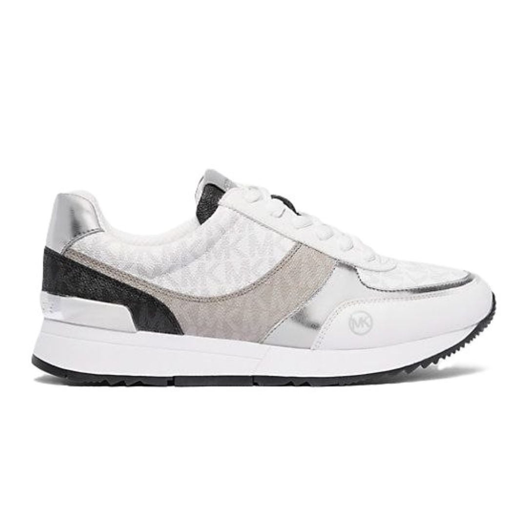 ZAPATILLAS MICHAEL KORS MUJER ANDI SIGNATURE LOGO TRAINER BLANCO - 2