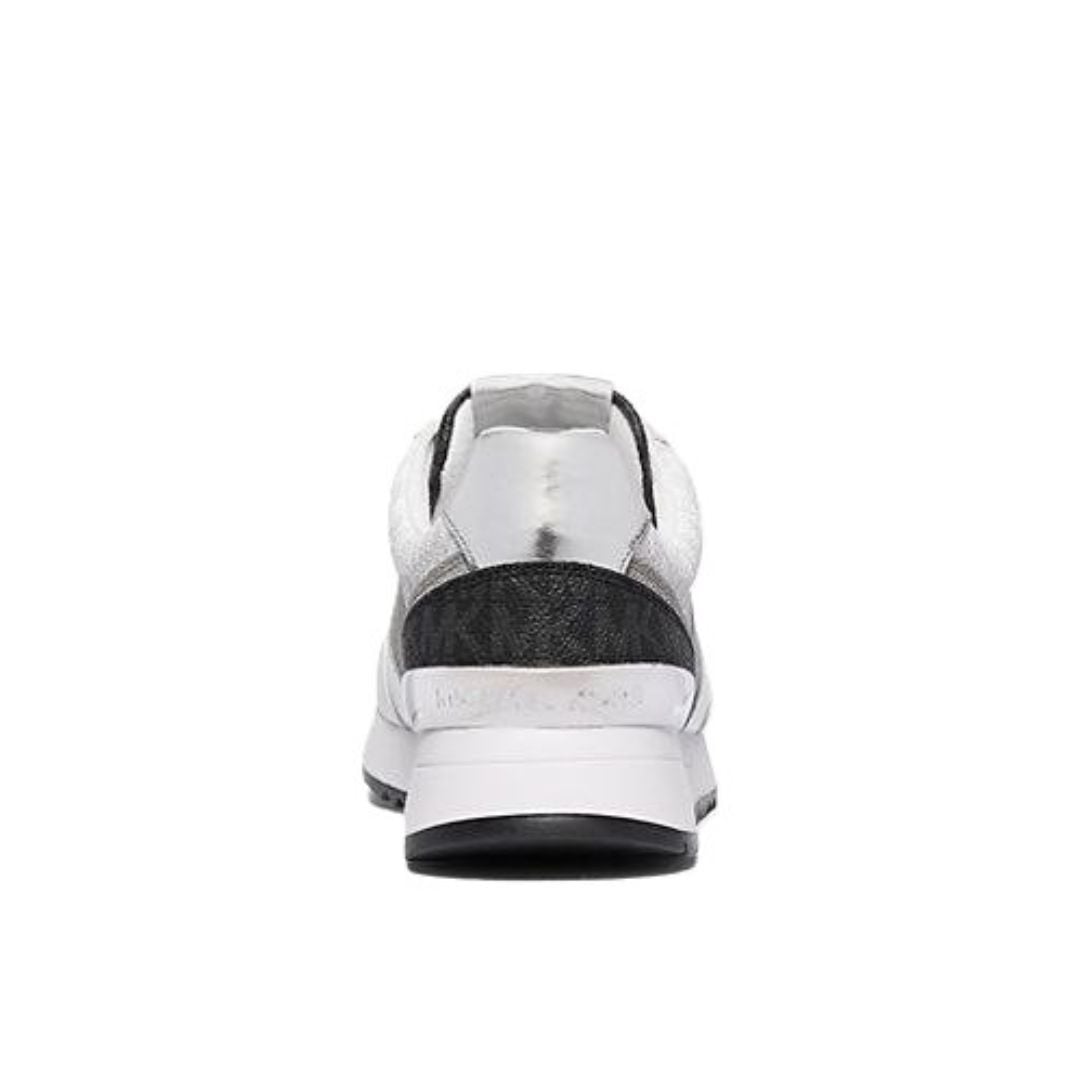 ZAPATILLAS MICHAEL KORS MUJER ANDI SIGNATURE LOGO TRAINER BLANCO - 4