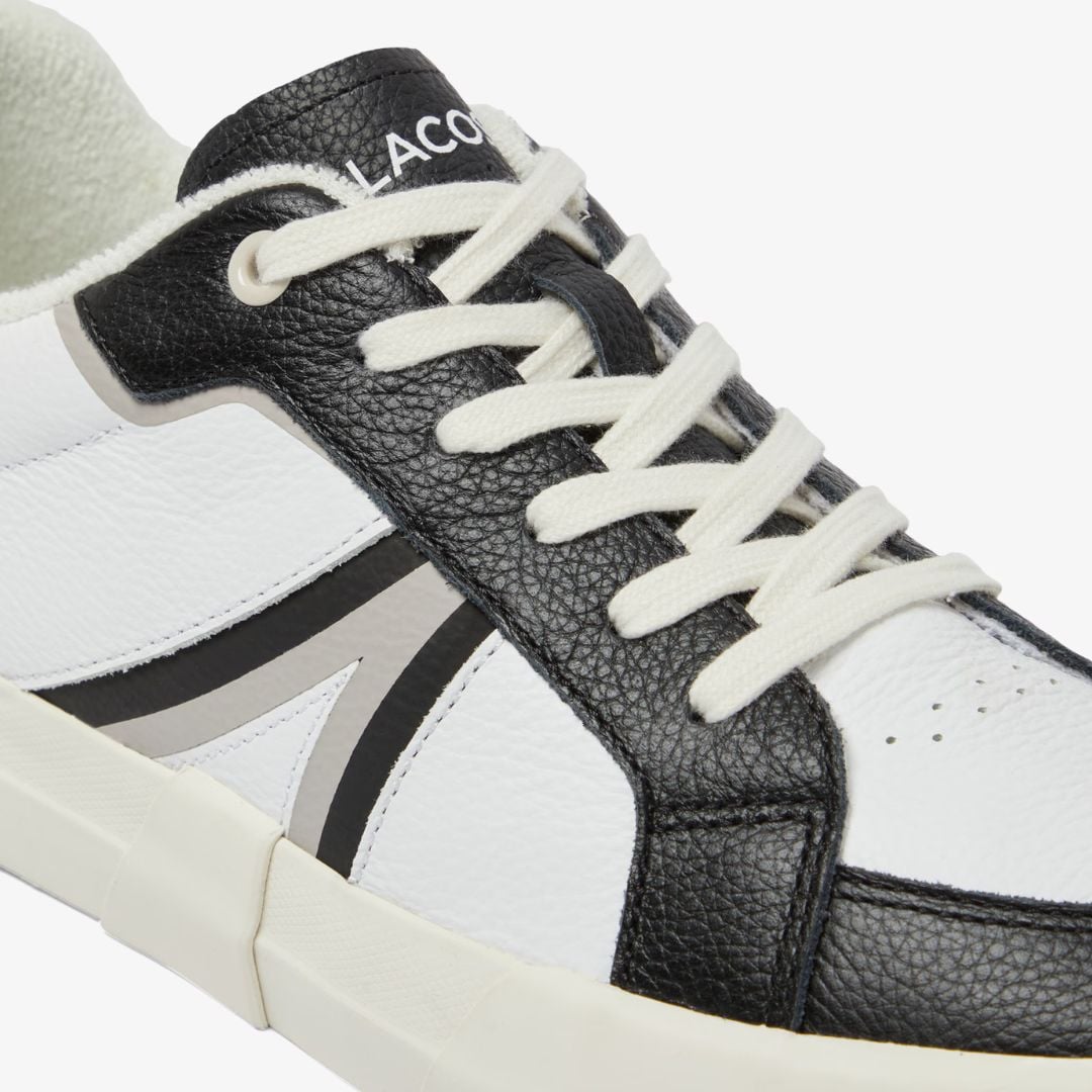 ZAPATILLAS LACOSTE HOMBRE L004 LEATHER BLANCO ESTILO URBANO CASUAL - 6