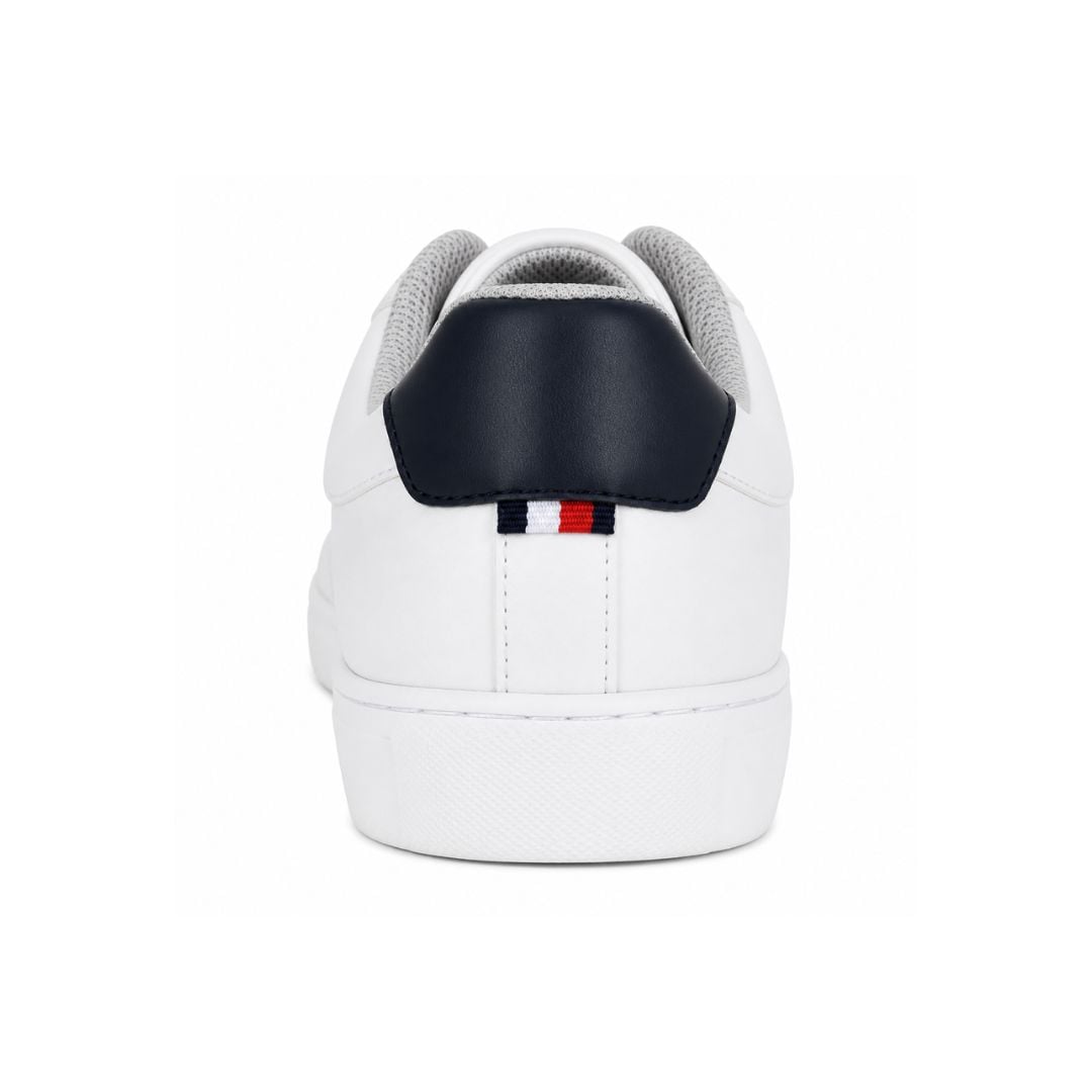 ZAPATILLAS TOMMY HILFIGER HOMBRE BAFFIE BLANCO DISEÑO CASUAL URBANO - 4