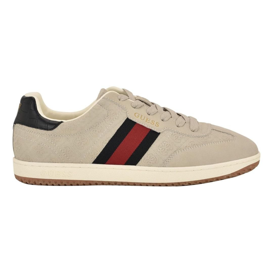 ZAPATILLAS GUESS HOMBRE KLOANE SNEAKERS CASUAL MONOGRAMA EN RELIEVE FRANJA LATERAL - 2