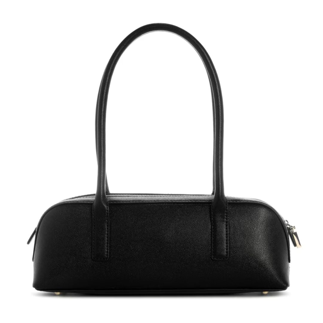 CARTERA GUESS MUJER ISOBEL LOGO SHOULDER BAG NEGRO CHARM CORAZÓN TOP ZIP BAGUETTE - 3